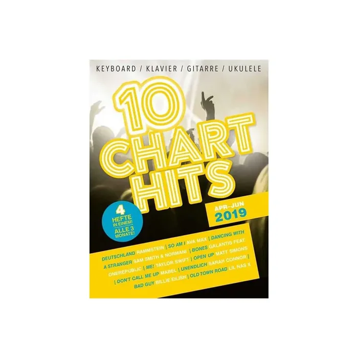 10 Charthits – April bis Juni 2019