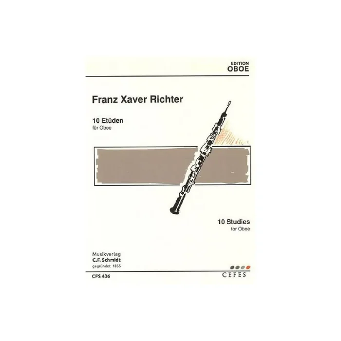 10 Etüden für Oboe (Saxophon)