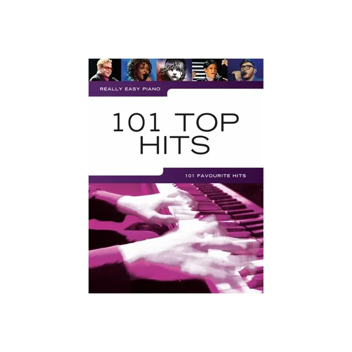 101 Top Hits for really easy piano