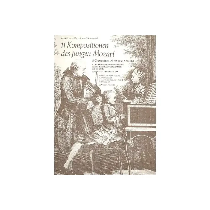 11 Kompositionen des jungen Mozart