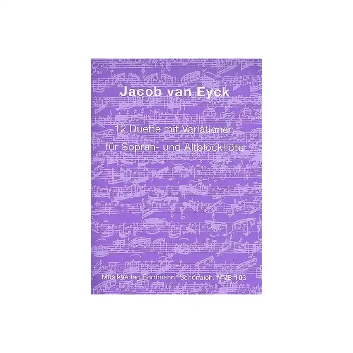 12 Duette mit Variationen für 2 Blockflöten