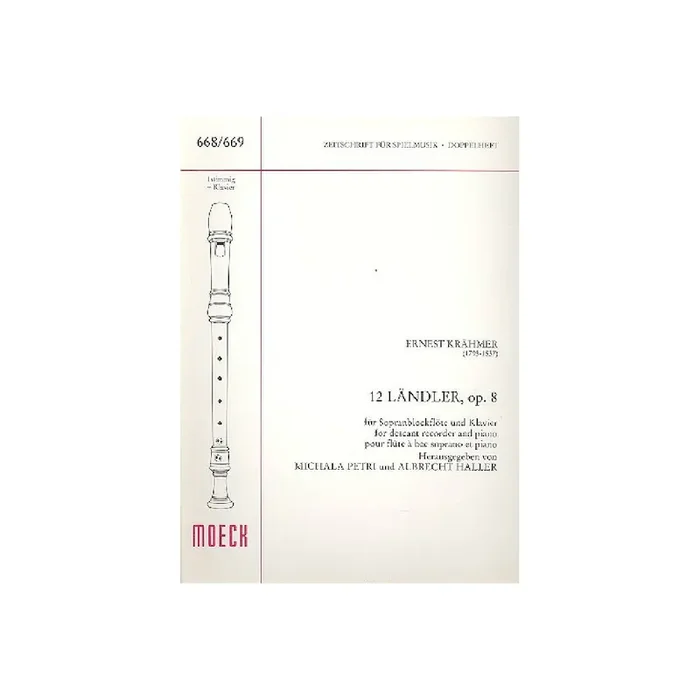 12 Ländler op.8 für