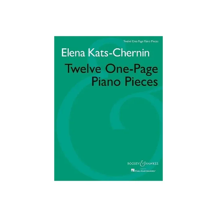 12 One-Page Piano Pieces