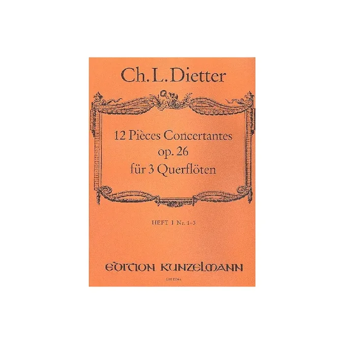 12 pièces concertantes op.26 Band 1 (Nr.1-6)