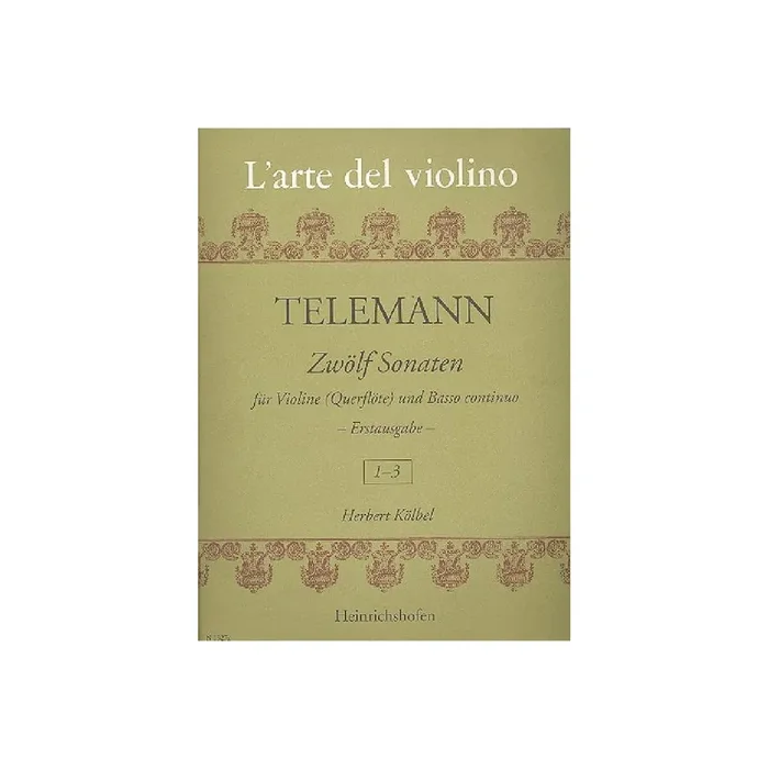 12 Sonaten Band 1 (Nr.1-3)