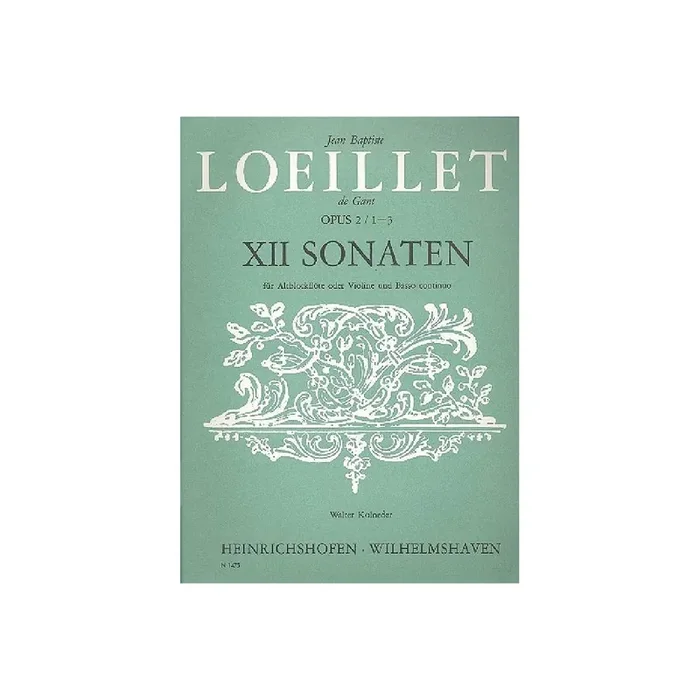 12 Sonaten op.2 Band 1 (Nr.1-3)