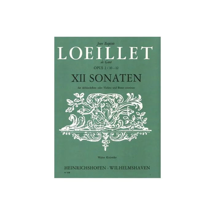 12 Sonaten op.2 Band 4 (Nr.10-12)