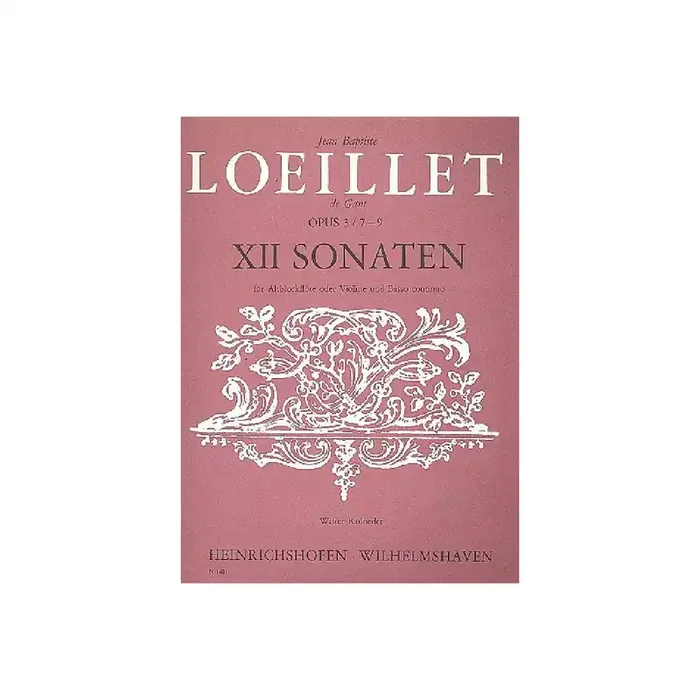 12 Sonaten op.3 Band 3 (Nr.7-9)