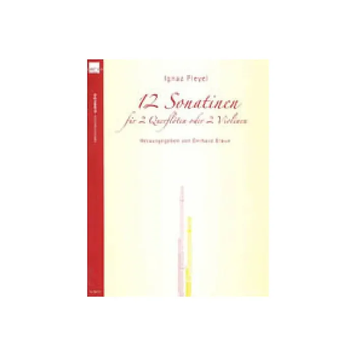 12 Sonatinen für 2 Flöten