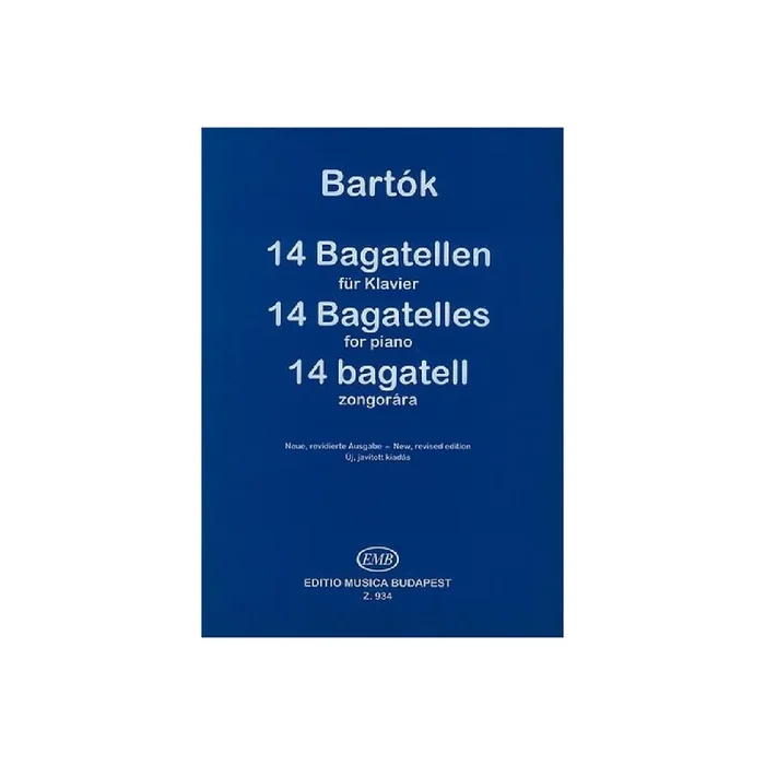 14 Bagatellen op.6 für Klavier