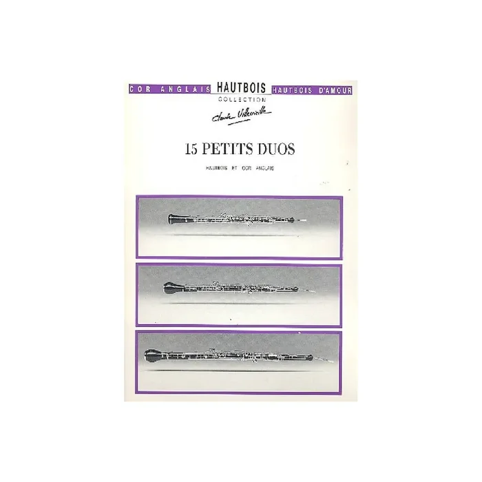 15 petits duos pour hautbois