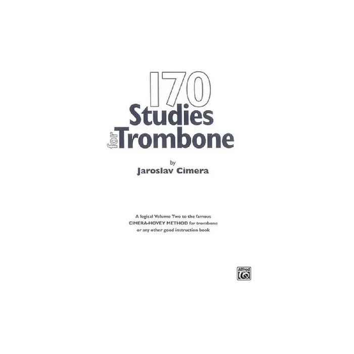 170 Studies for trombone
