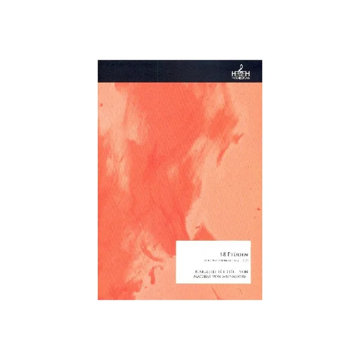 18 Etüden aus op.73 für Violoncello