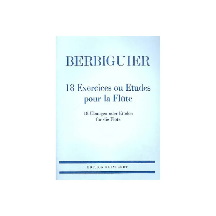 18 Übungen oder Etüden in allen Tonarten