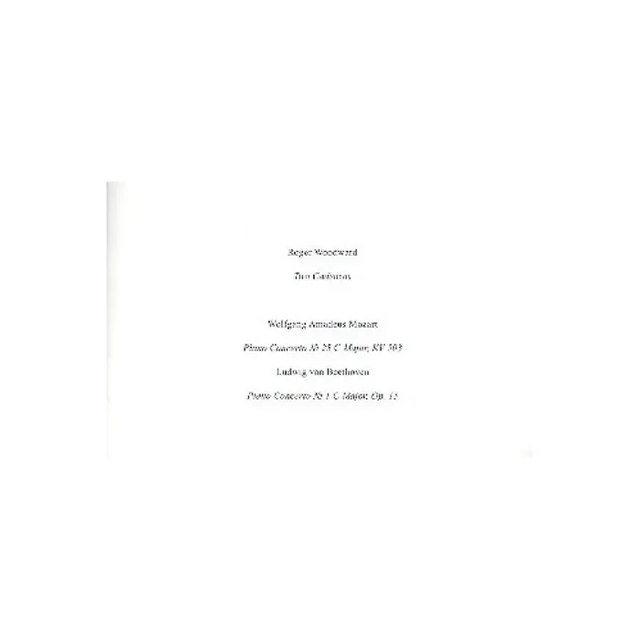 2 Cadenzas for 2 Piano Cocertos