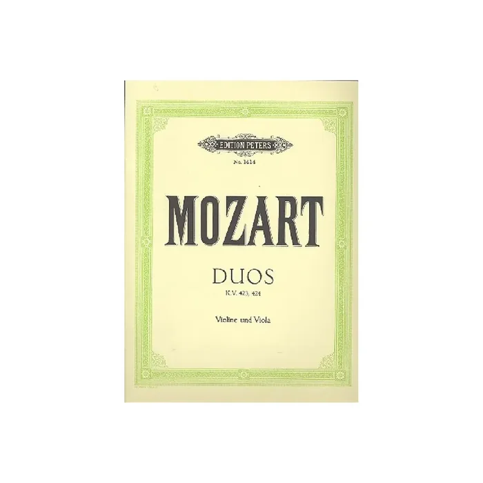 2 Duos KV423 und KV424