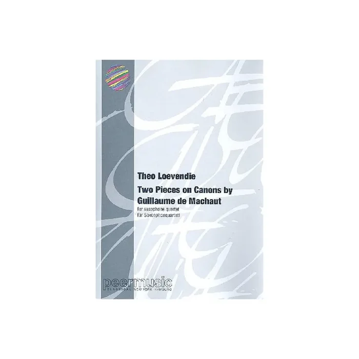 2 Pieces on Canons by Guillaume de Machault