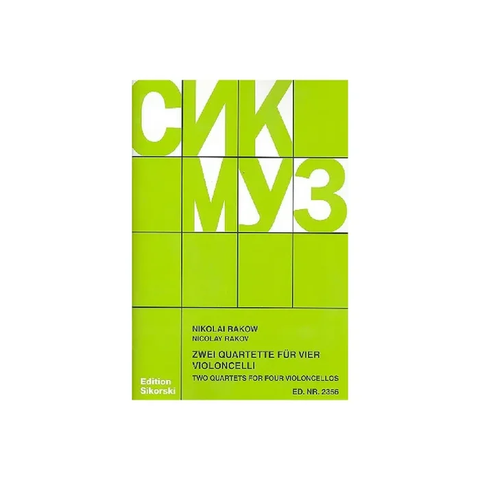 2 Quartette für 4 Celli
