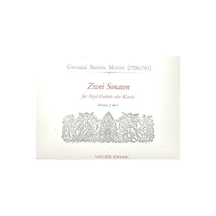 2 Sonaten für Orgel (Cembalo, Klavier)