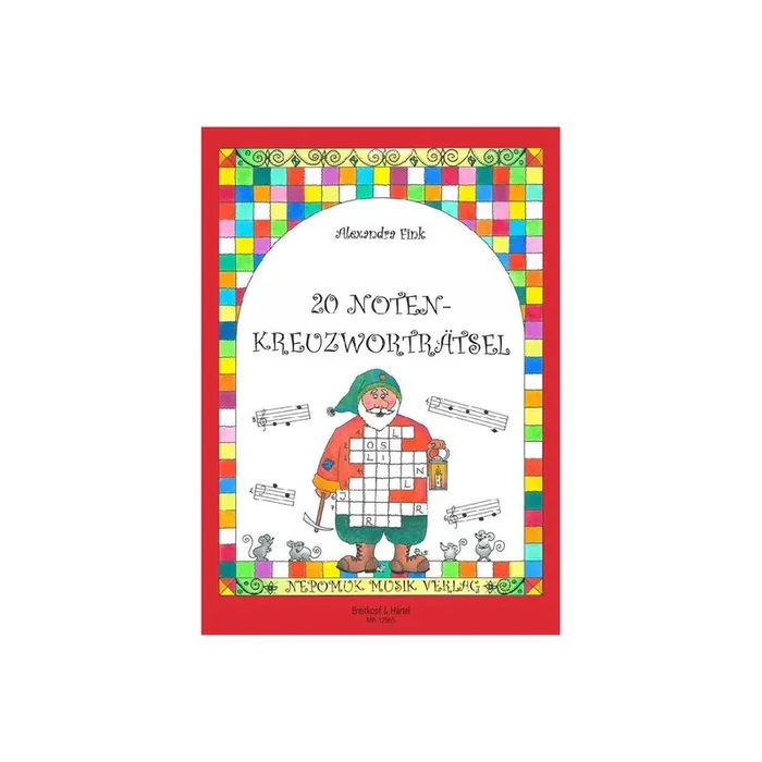 20 Noten-Kreuzworträtsel