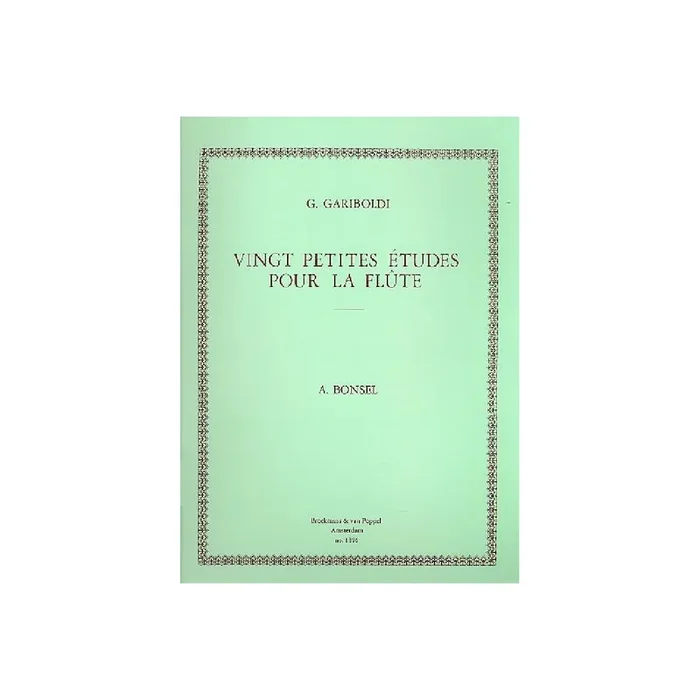 20 petites etudes pour la flute