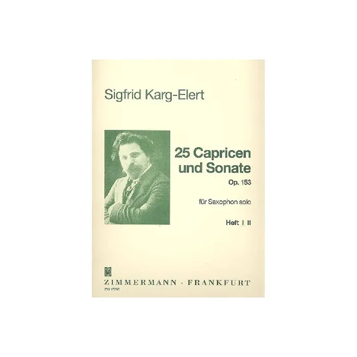 25 Capricen und Sonate op.153