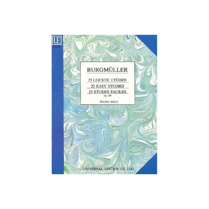 25 leichte Etüden op.100