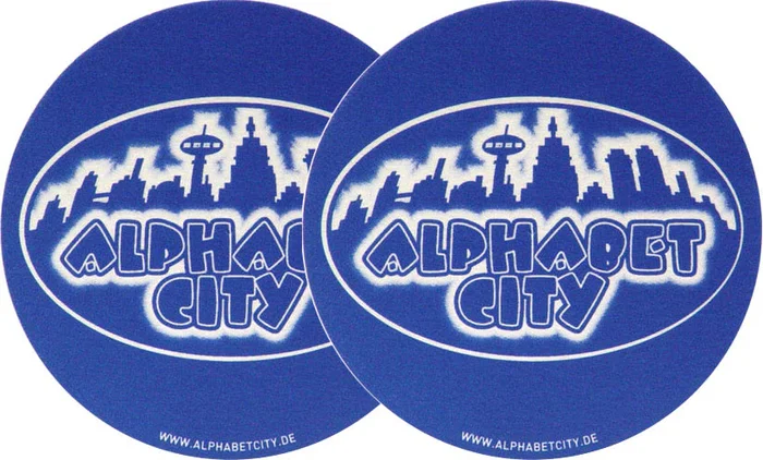 2x Slipmats – Alphabet City