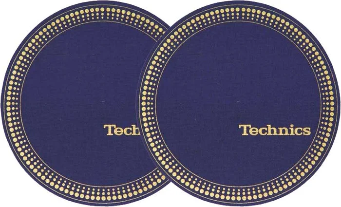 2x Slipmats – Technics Strobe – Blue