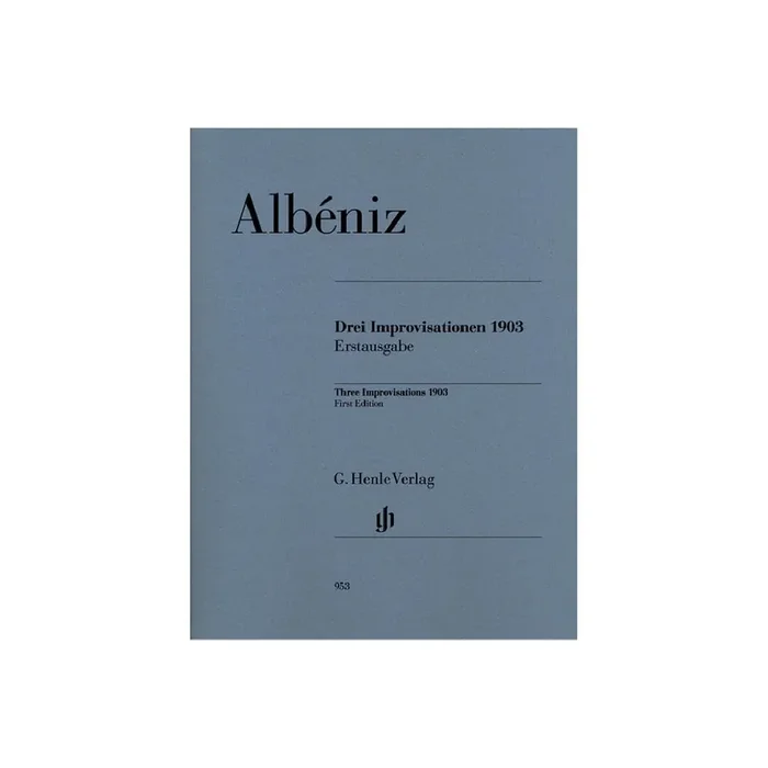 3 Improvisationen 1903 (+CD)