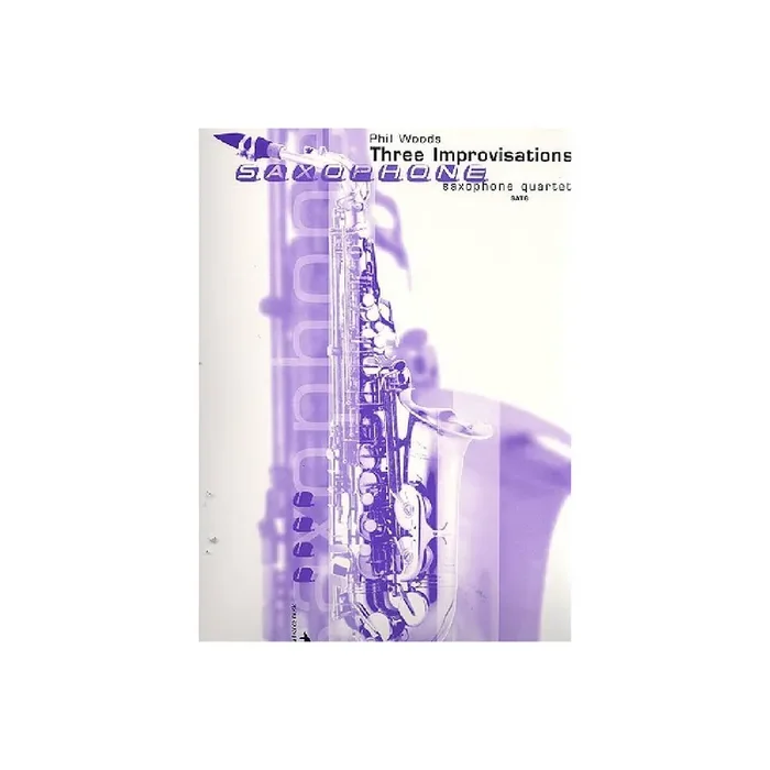 3 Improvisations for 4 saxophones