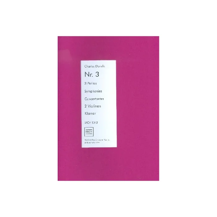 3 kleine konzertante Sinfonien Nr.3