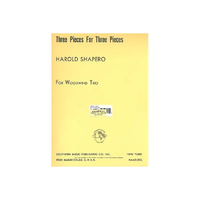 3 Pieces for 3 Pieces for flute,