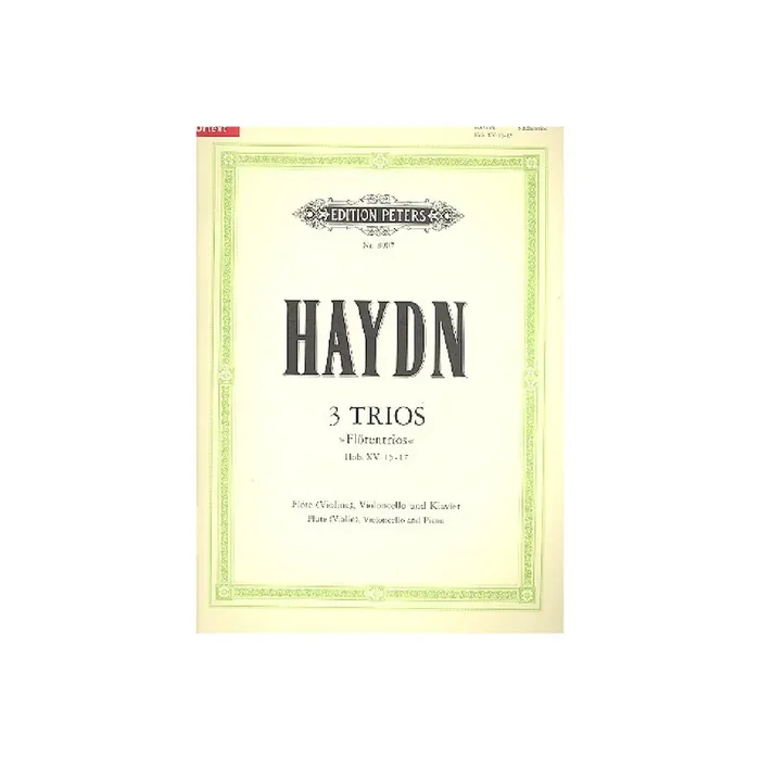 3 Trios Hob.XV 15-17