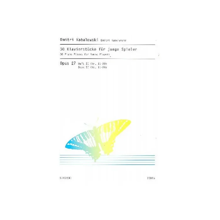 30 Klavierstücke für junge Klavierspieler