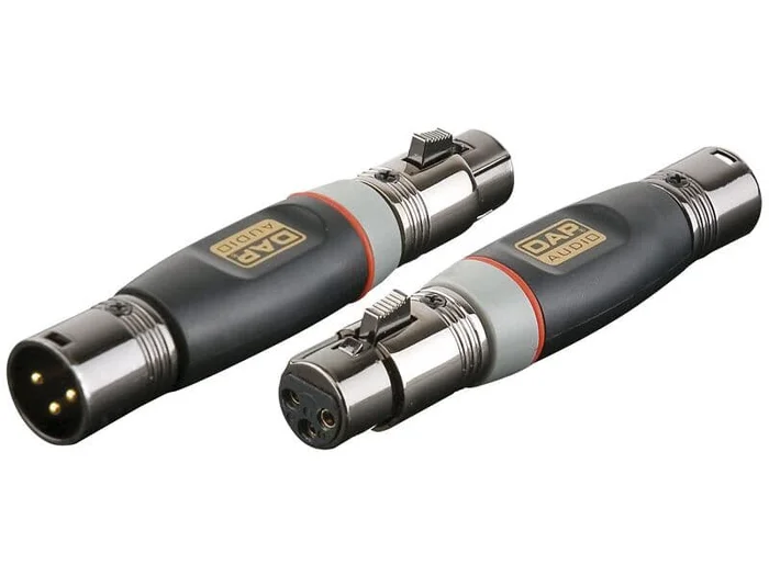 3p. XLR M / 3p. XLR F phase reverse (pin 3+2)