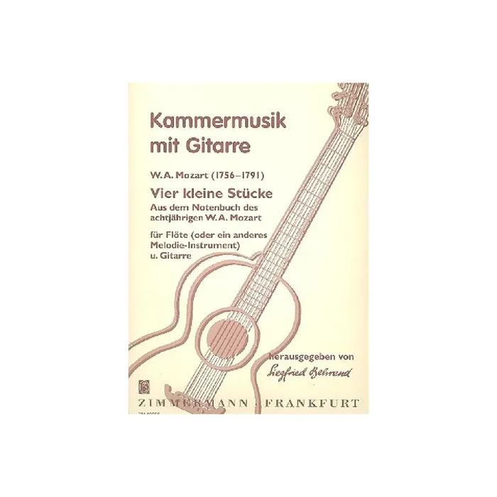 4 kleine Stücke für Flöte