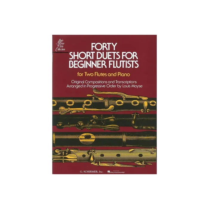 40 short Duets for beginner Flutists