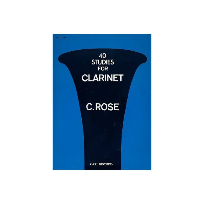 40 Studies vol.1 (1-20) for clarinet