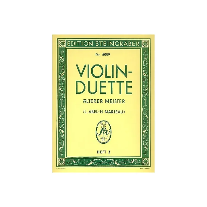 50 Violin-Duette älterer Meister Band 3 (1.-3. Lage)