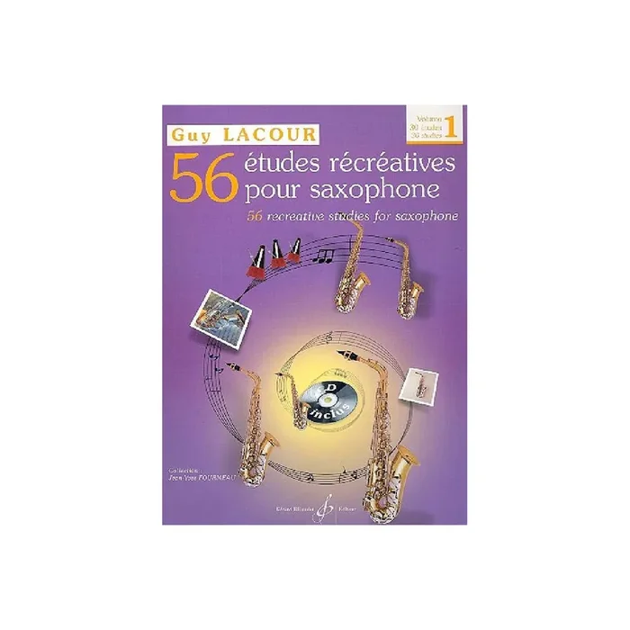 56 études récréatives vol.1 (+CD)