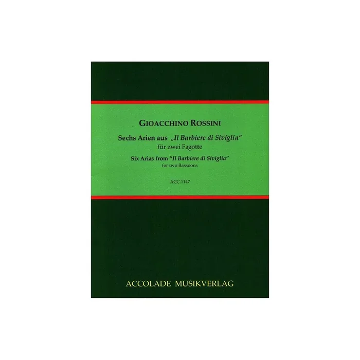 6 Arien aus ‘Il Barbiere di Siviglia ‘