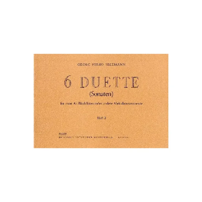 6 Duette Band 2 (Nr.4-6)