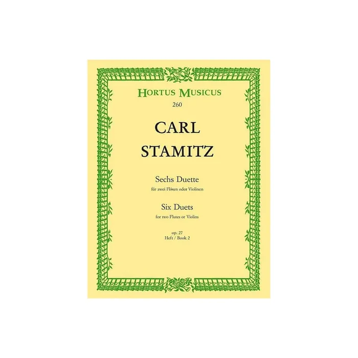 6 Duette op.27 Band 2 für