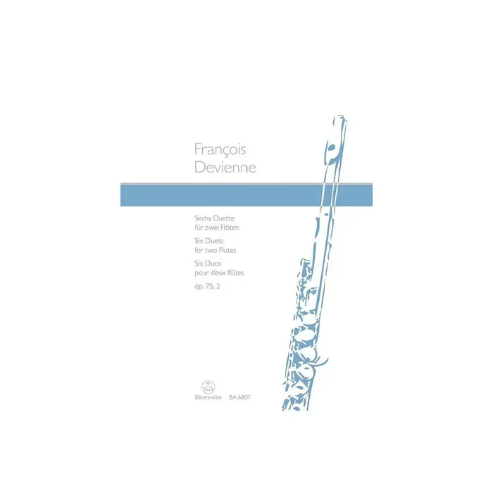 6 Duette op.75,2 für 2 Flöten