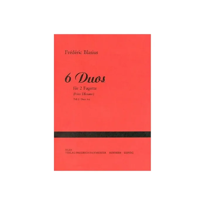 6 Duos Band 2 (Nr.4-6)