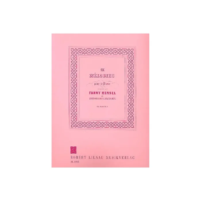 6 Melodies op.4 und op.5