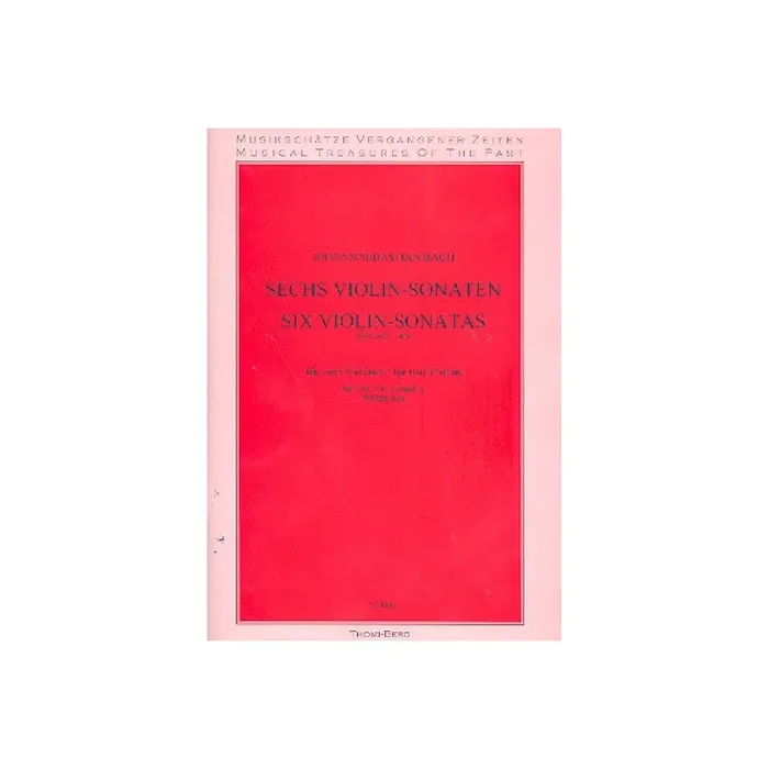 6 Sonaten BWV1001-1006
