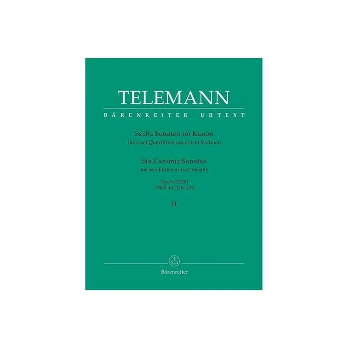 6 Sonaten im Kanon op.5 Band 2