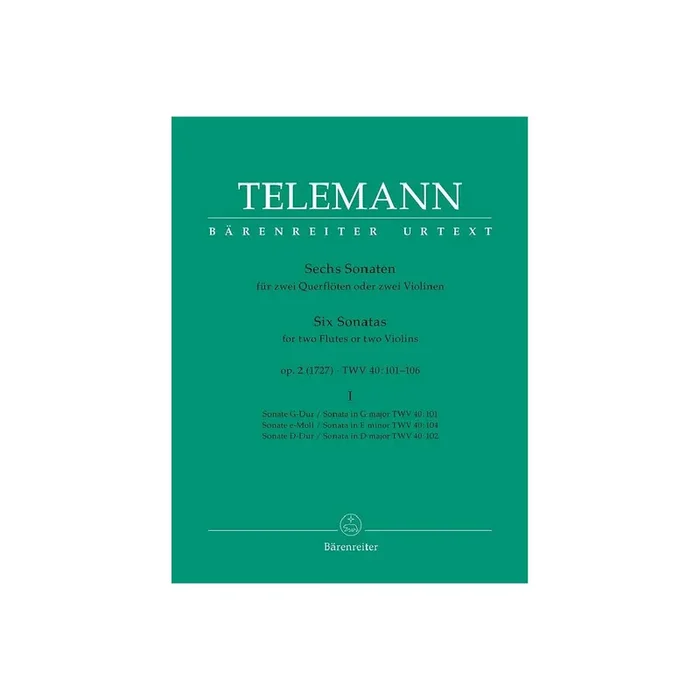 6 Sonaten op.2 Band 1 (Nr.1-3)